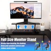 VidaTeco L Shaped Gaming Desk with Desk Extender, 47-59in Smart