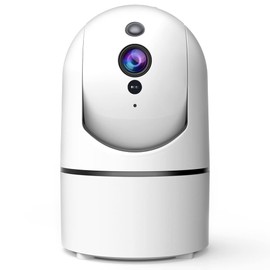 (New Model) Network Camera, 4 Megapixels, 2K, Indoor Security, Automatic Tracking, Face Recognition, 4 MP High Pixels, Pet Absence, Surveillance Camera, WiFi, Smartphone, Remote Control, Two-Way