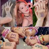 UEAVOID Pack of 24 Tattoo Number 13 Temporary Tattoos Waterproof