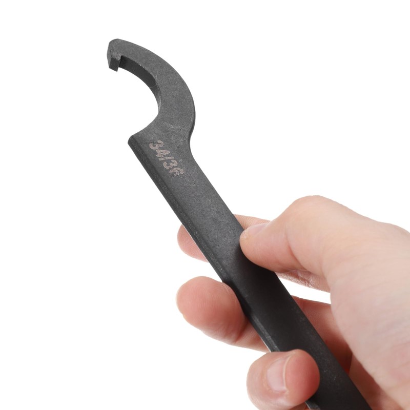 HARFINGTON C Hook Spanner Wrench, 12-14mm C Pin Motorcycle Shock