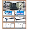 zooxsky 5 Pack Reading Glasses for Women/Men Blue Light Blocking
