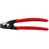 Knipex StepCut Cable Shears burnished, plastic coated 160 mm 95