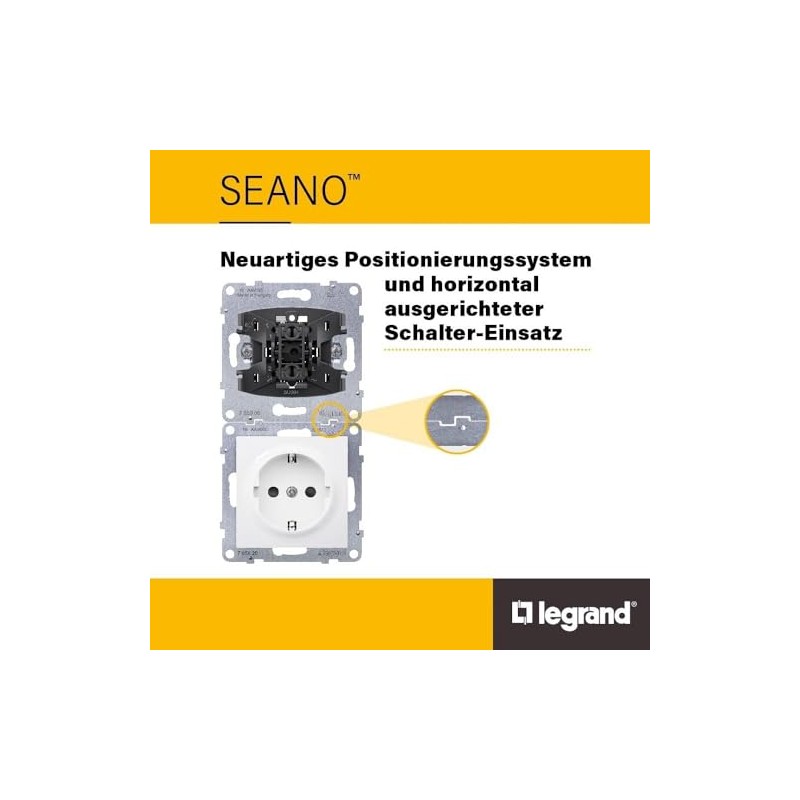 LEGRAND, Seano 765180 French / Belgian Standard Plug Terminals with
