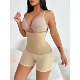 VENDAU Girdle for Women Tummy Control Waist Cincher Shapewear Waist Shaper for Women Belly Fat Stomach Compression for Women (Beige, Medium-Large)