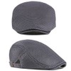 ALL IN ONE CART Men's Breathable Mesh Summer Hat Flat
