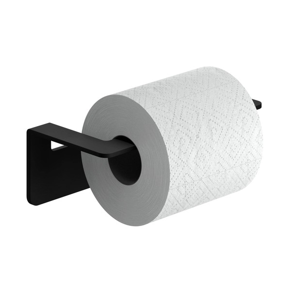 WEISSENSTEIN Toilettenpapierhalter Edelstahl ohne Bohren - WC-Rollenhalter selbstklebend - 16