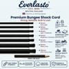 Everlasto 'Lastoflex' Elastic Shock Bungee Cord Rope Black 5mm x