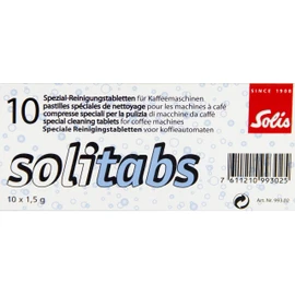 Solis 993.02 Cleaning Tablets for Coffee Machines, Pack of 10 Solitabs