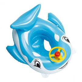Korean Made Blue Dolphin Baby Walker Swim Tube for Pools Tube