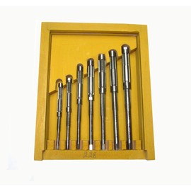 Micro Expanding Hand Reamer 7 Pcs Set 1/4"- 15/32" - New Boxed Set Adjustable Reamers