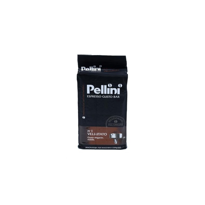 Pellini Gusto Bar Vellutato N.1, Medium Roast, Arabica and Robusta,