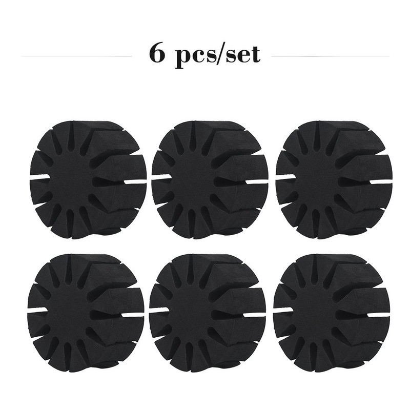 6 Pcs Arrow Shoulder EVA Foam Round Archery Protective Rack