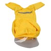 Dog Raincoat Waterproof Breathable Adjustable Hooded Dog Raincoat with Pocket