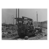 Bulldozer clears street Palermo Sicily July 1943