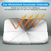 Foldable Car Windshield Sunshade Umbrella Front Window Cover Visor Sun