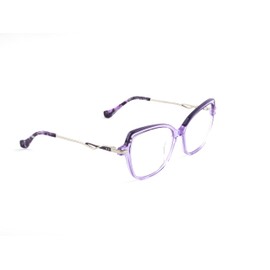 KMA Blue Light Blocking Glasses for Women - Stylish Reading Glasses, Anti-Glare and UV Protection, Blue Light Glasses for Digital Screens,Computer Glasses,Women's Desig (Light purple /