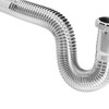 Brass Flexible P Trap Pipe Corrugated Decorative No Odor Bendable