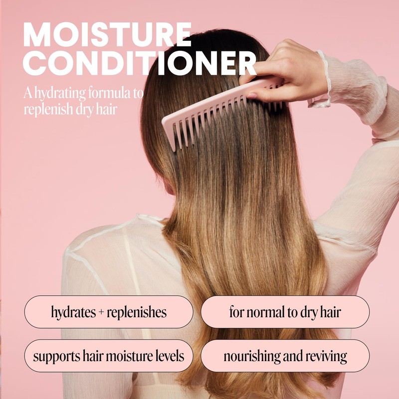 MONDAY Haircare MOISTURE Conditioner with Hyaluronic Acid, Coconut Oil &
