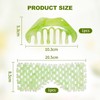 1 Jade Eye Mask and 1 Scraping Comb, Reusable Eye