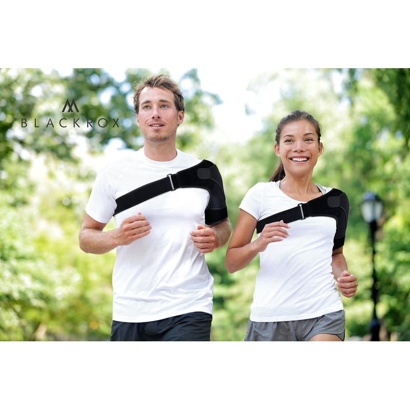 BLACKROX OMONROX Sport Shoulder Brace for Men and Women, Double-Sided