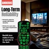 ANDERIC RRCM7500 for Channel Master DVR Remote Control CM7500XRC2 Replacement
