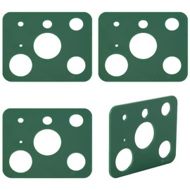 PH PandaHall 4PCS Safety Eyes Insertion Tool Green Auxiliary Tool for Attaching Safety Eyes and Washers Eyeball Gauge Board Rectangle Crochet Tools for Crochet Stuffed Animal Eyes 3/6/10/15/20/25/30mm