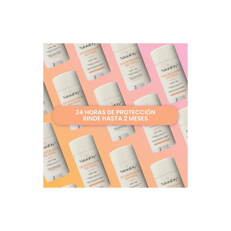 Naturaldry Desodorante Natural En Barra - Aroma Verbena