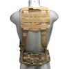 MELOTOUGH Tactical Outdoor H-Harness Duty Belt Suspenders (Khaki) -Tactical Duty