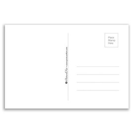 GEORGIA STATE MAP postcard set of 20 identical postcards. Post cards with GA map and state symbols. Made in USA.