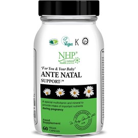 Natural Health Practice Ante Natal Support (60 Capsules) Multivitamin & Minerals for Healthy Pregnancy