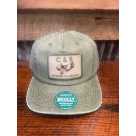 Legacy New C&B Farm + Outdoors Legacy Skully Vintage Style Rope Cap Hat Mallard Duck