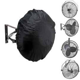 Fan Cover for 18 Inch Wall Mount Fans, Dust Covers for 18" Non Oscillating Wall Fan Storage, Dustproof Covers for 18 Inch Wall Mounted Metal or Industrial Floor Fans,Reusable,Not Included Fans
