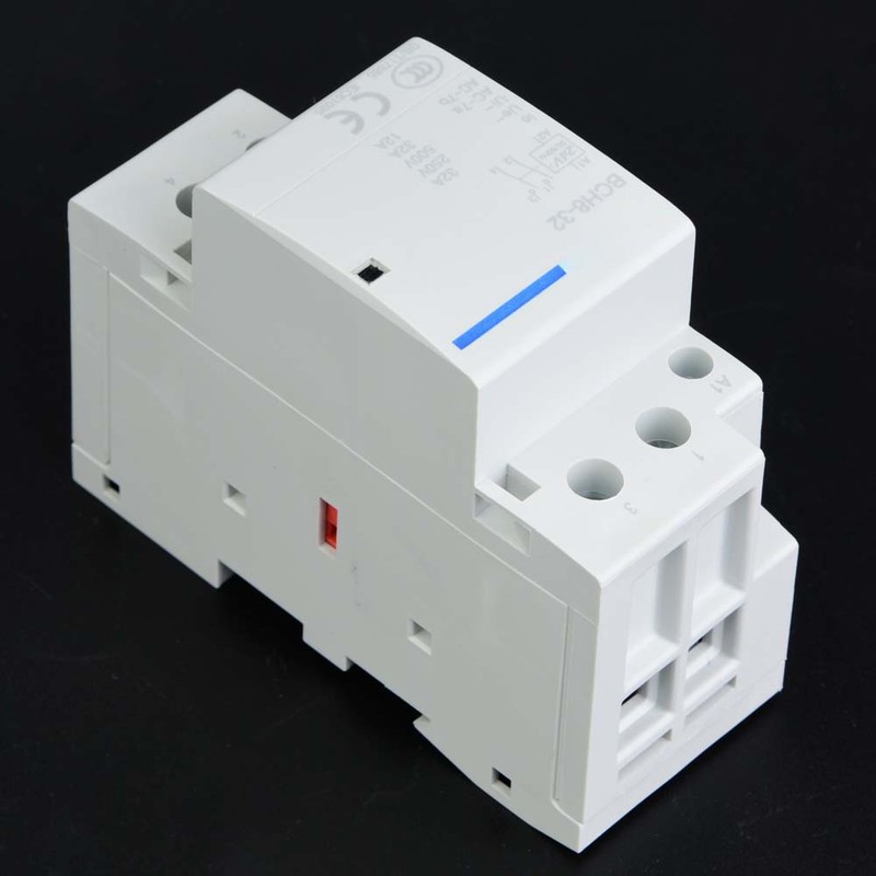 2P 32A Low Power Consumption Household DIN Rail AC Contactor