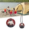 Hanging Neck Fan Leafless Cute Cartoon Design Quiet USB Rechargeable