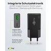 goobay USB-C PD GaN Dual Fast Charger Slim 20 W
