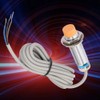 Sensor de proximidad inductivo, 10 mm de distancia 3 hilos