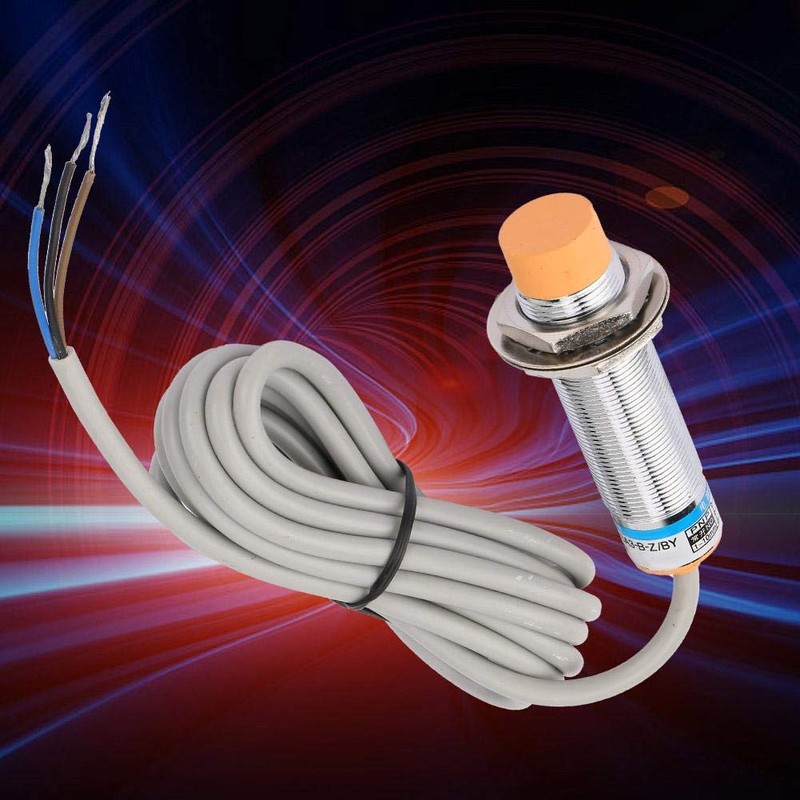 Sensor de proximidad inductivo, 10 mm de distancia 3 hilos
