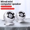 TYGH USB Speakers, Mini WiredComputer Speaker, Powered Multimedia Stereo Sound