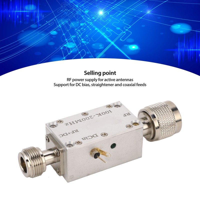 Bias Tee T Piece High Frequency RF Broadband Amplifier Module