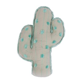 Mon Ami 3D Soft Plush Cactus Pillow and Toy, Huggable Cactus Shaped Pillow, Plush & Decorative Accessory Cushion for Child’s Bed or Couch, Perfect Party Favor & Birthday Gifts, Turquoise Green,19"