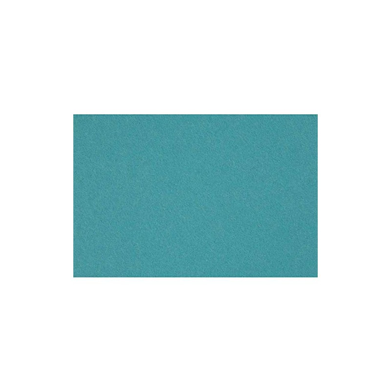 A2 Giant Super Thick Turquoise Blue Polyester Felt Sheet for