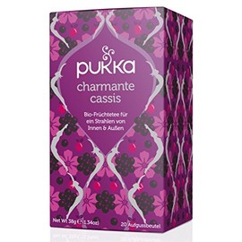 Pukka Organic Fruit Tea Charming Cassis 20 Bags