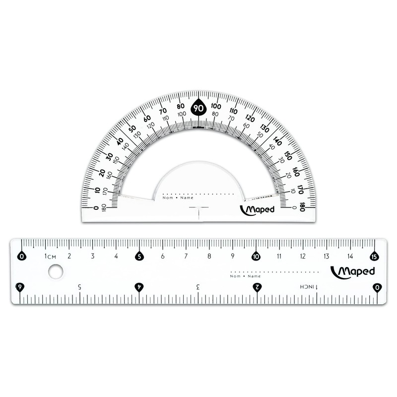 Maped Study Geometry 10 Piece Set - Advanced Student Kit