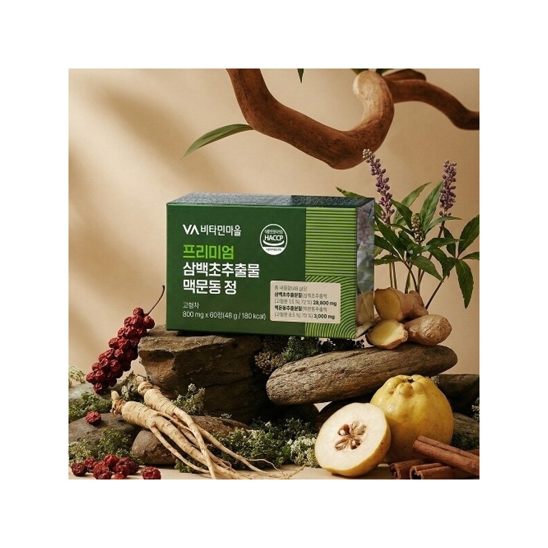 Vitamin Village Premium Sambaek Choi Extract Macmundong Tablets 60 tablets
