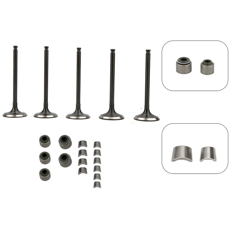 Intake Exhaust Valve Kit Compatible with Yamaha YFZ450R 2009-2020 YFZ450