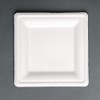 Fiesta Green FC518 Fiesta Compostable Bagasse Square Plate 6" (Pack