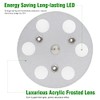 LED RV Dome Light, 12V Dimmable Ceiling Light with Touch
