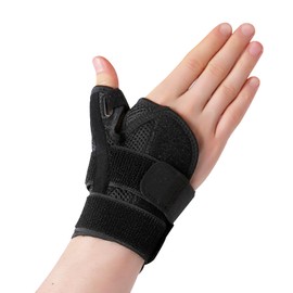 Asheyya Wrist and Thumb Support, Adjustable Thumb Spica Splint for Left Right Hand Arthritis Tendonitis Thumb Sprain