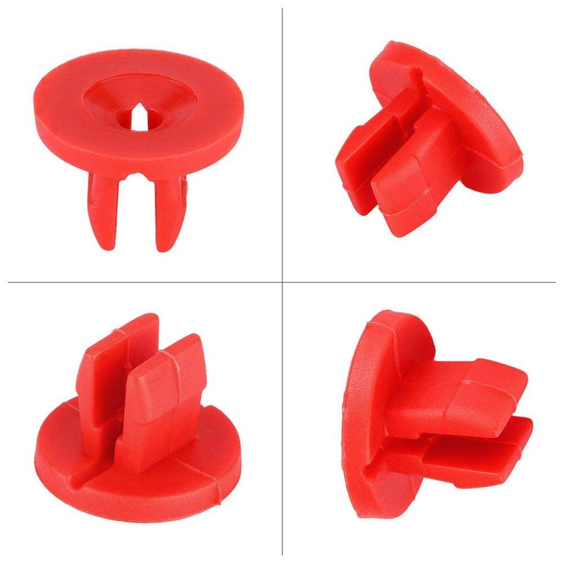 20Pcs Screws & Plastic Grommets, Engine Undertray Cover Clips Screws