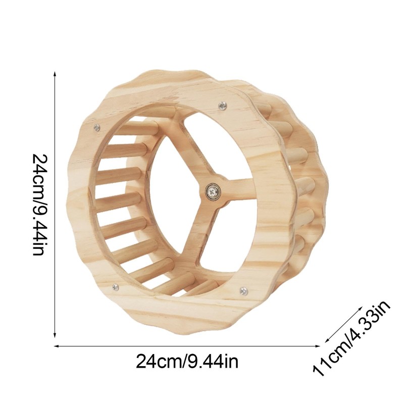 Bird Running Wheel, Spinner Running Wheels for Bird, Chew Beak